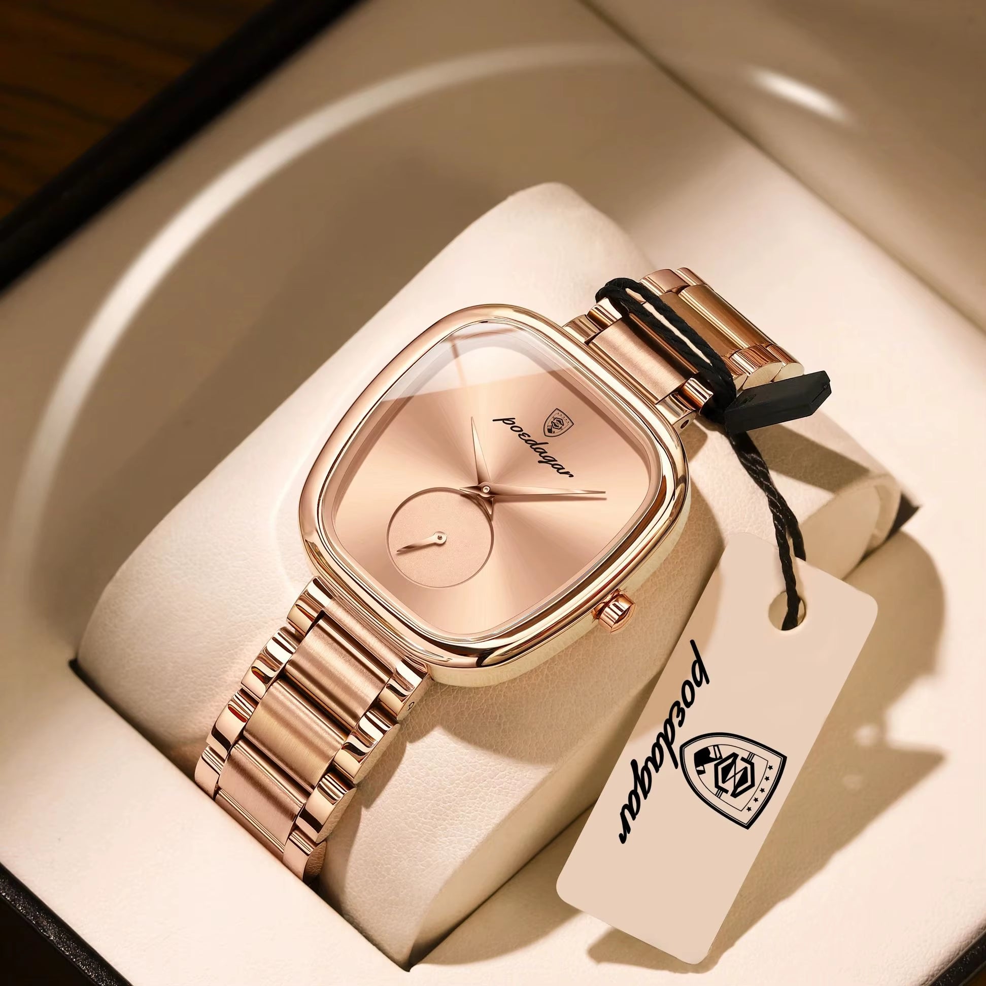 Elegant Luxury Watch for Woman Waterproof Stainless Steel Women'S Quartz Watches Simple High Quality Ladies Wristwatch