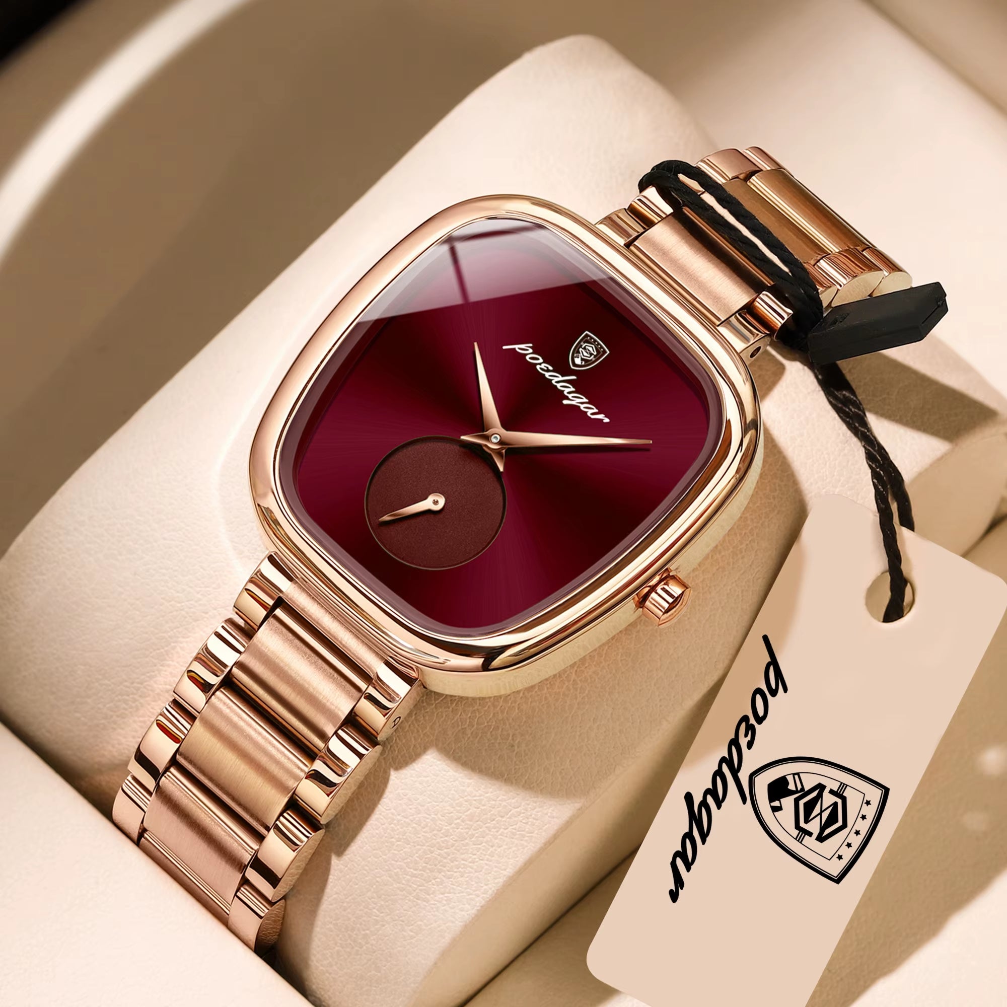 Elegant Luxury Watch for Woman Waterproof Stainless Steel Women'S Quartz Watches Simple High Quality Ladies Wristwatch