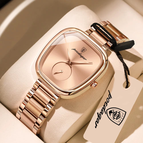Elegant Luxury Watch for Woman Waterproof Stainless Steel Women'S Quartz Watches Simple High Quality Ladies Wristwatch