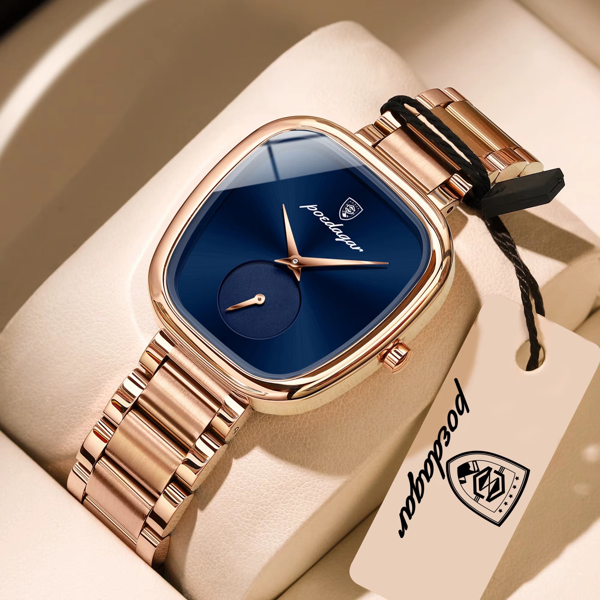 Elegant Luxury Watch for Woman Waterproof Stainless Steel Women'S Quartz Watches Simple High Quality Ladies Wristwatch